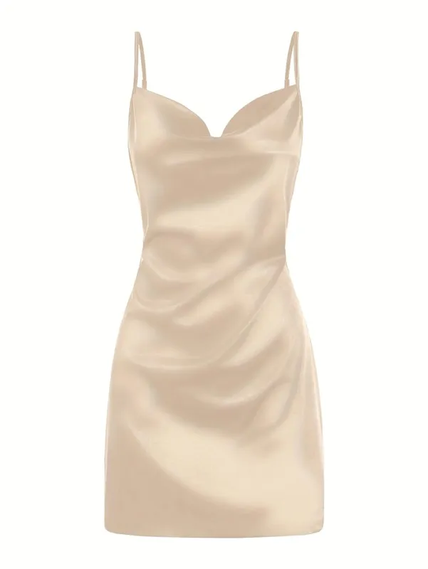 2024 Lady Va Voom ซาตินสะโพก Suspender Dress ผู้หญิง — image 11