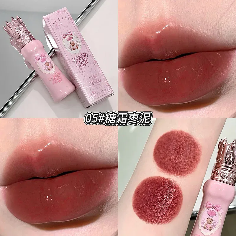 Gege Bear Milky Soft Lip Cream Velvet Matte Lip Glaze Waterproof Long Wear Non-Drying Lip Makeup — image 8