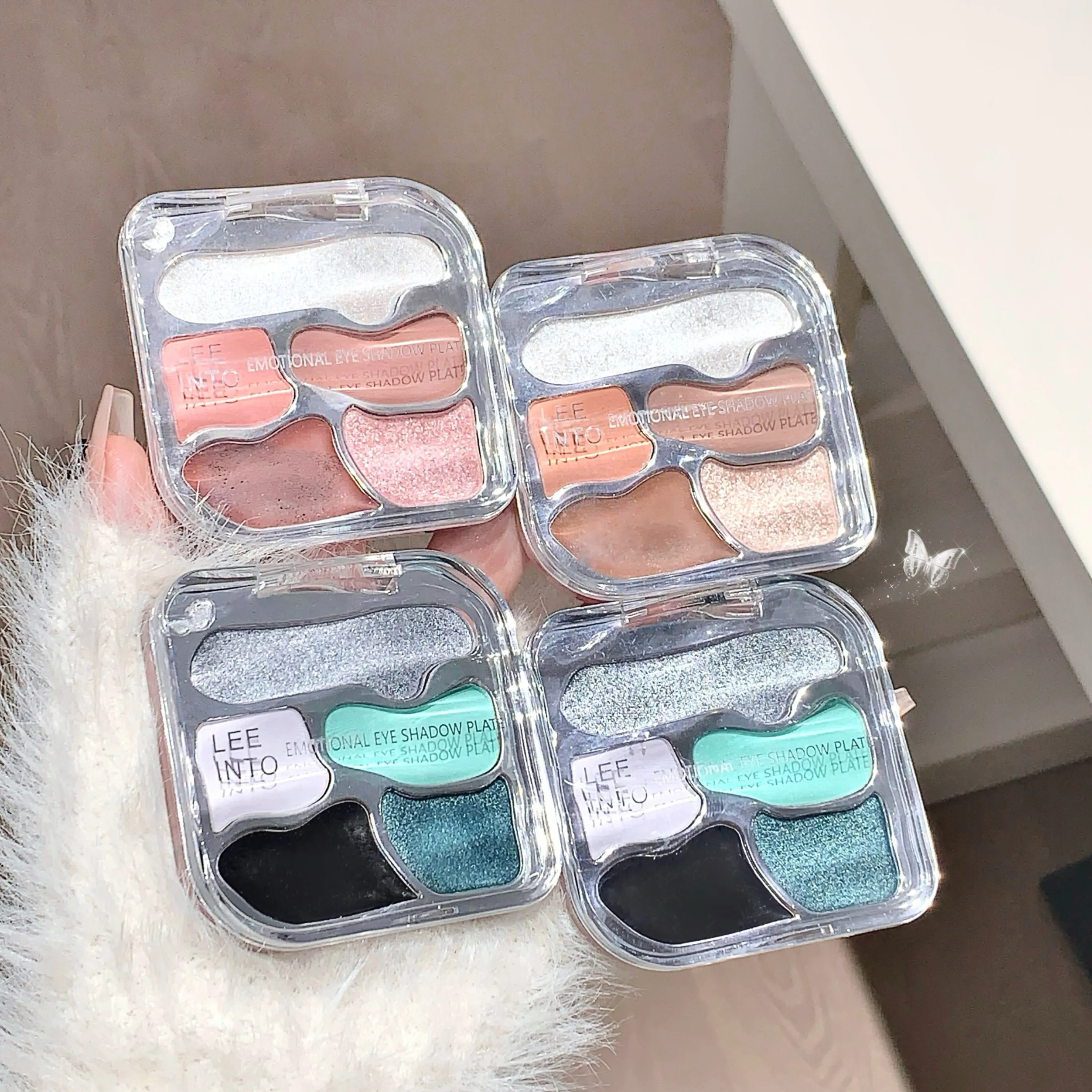 Five-color Comprehensive Eye shadow Palette Matte Highlight Contouring and Color-developing All-in-one Palette — image 4