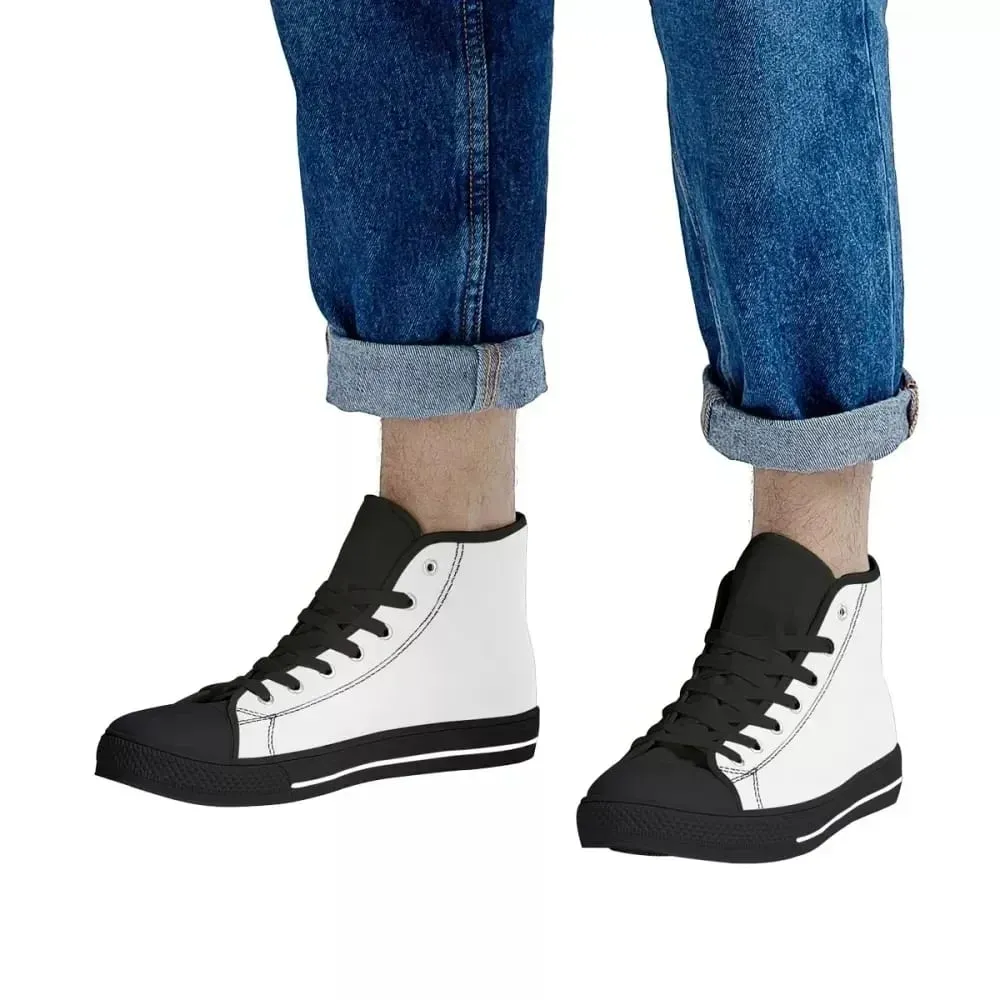 Custom Shoes Customized Plus Size 48 47 Logo Image Men High Low Top Canvas Shoes Sneakers Ladies Unisex Dropshipping
