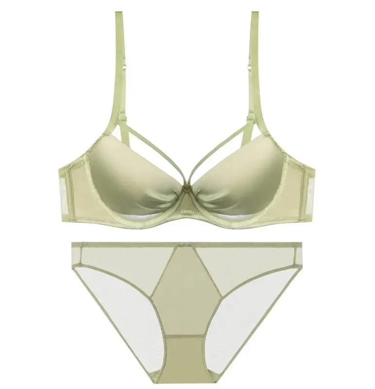 섹시 Push Up Bra Victoria Style - Wireless Slimming Lingerie Large Breasts French Thin Tapered Bralette Anti Sag T-Shirt Bra — image 10