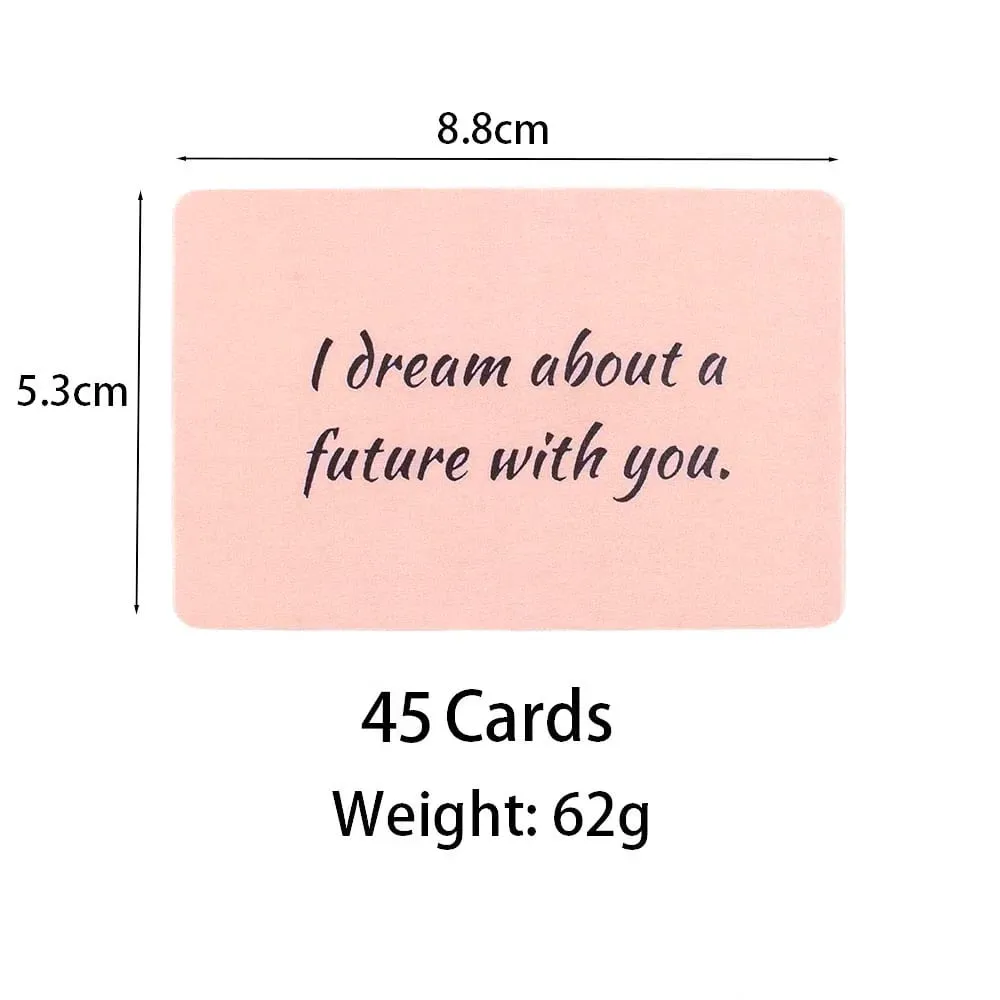 Twin Flame Love Notes Oracle Cards 45Pcs Cards Fortune Telling Card Table Board Game Card 10.3*6Cm — image 2
