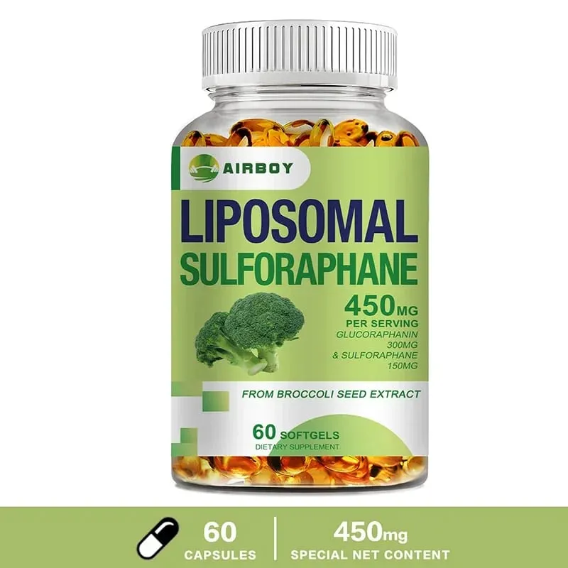 Liposomal Sulforaphane 450mg - Antioxidant Heart Supplement Immunity Boosting — image 10
