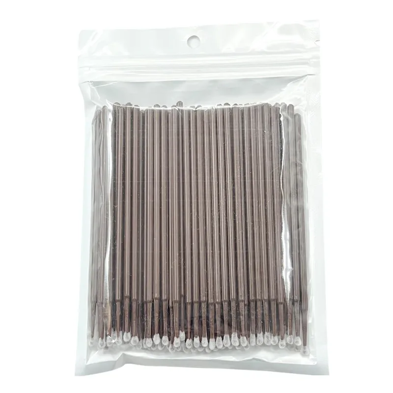 100PCS Micro Swab Applicator Eyelash Cleaning Brush Lash Extension Micro Brushes Cotton Swab Individual Eyelashes Removing Tool — image 15