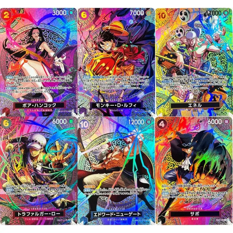 Komplet sæt One Piece Card Game SP sjældent kort komplet samling Højkvalitets DIY Replica Anime Foil Proxy Card [engelsk/japansk]