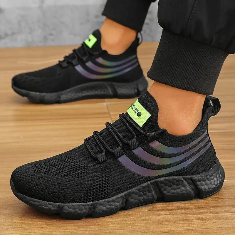 Men’s Sneakers Comfortable Breathable Platform Shoes Summer Man Running Shoes Breathable Comfortable Fashion Walking Sneakers — image 6