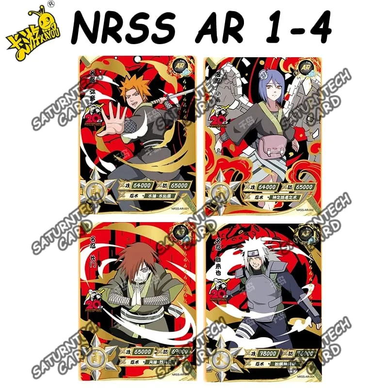 Naruto Card Set Full Series SE BP NR CR PR GP CP SP MR PR SLR OR AR UR ZR Cards Sasuke Anime Collection Card Toy Gift — image 25