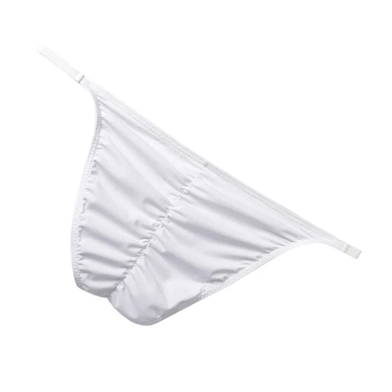 Sexy Underwear Men Bikini Briefs Cuecas Wrinkle U Pouch Men's Breathable Panties Slip Hombre Lingerie Erotic Underpants — image 4