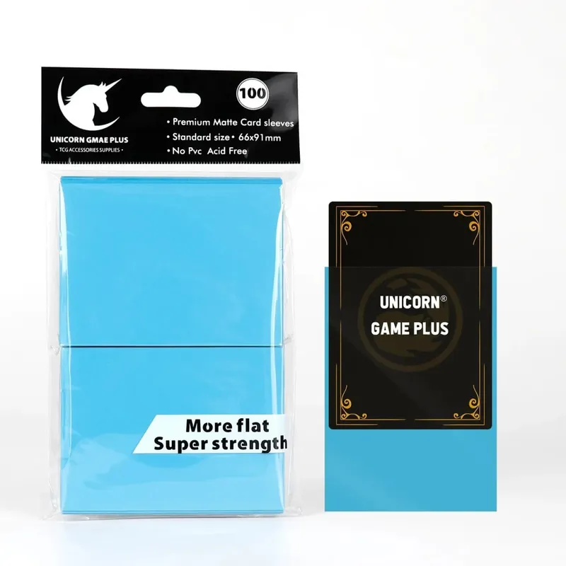 100pcs 2.5 "x 3.5" Premium Trading Card แขน 66x91 มม.ขนาดมาตรฐานกระดานการ์ดเกมสำหรับ MTG Magic Gathering Lorcana การ์ดเกม — image 17