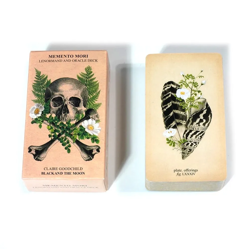 Memento Mori Lenormand and Oracle Deck by Claire Goodchild Ideal for divination lovers gift for spiritual enthusiast — image 4