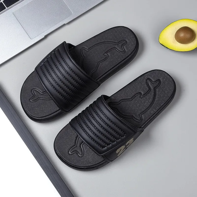 Breathable Summer Flip Flops Men Lightweight Quick Drying Slippers Comfortable Indoor and Outdoor Slides Waterproof Beach Shoes