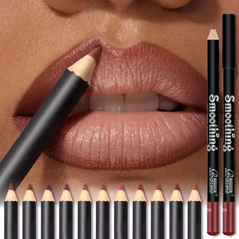 Pelapik Bibir Matte Kalis Air 6 Warna - Formula Tidak Pemindahan Tahan Lama Kemasan Matte 6 Warna Serbaguna — image 2