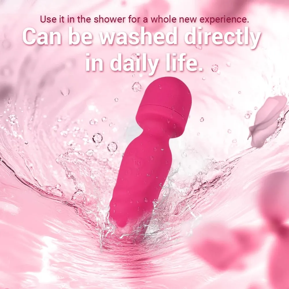 Magic AV Wand Powerful G Spot Vibrators Female Clitoris Stimulator Heating Dildo Massager Masturbation Adult Sex Toys for Women