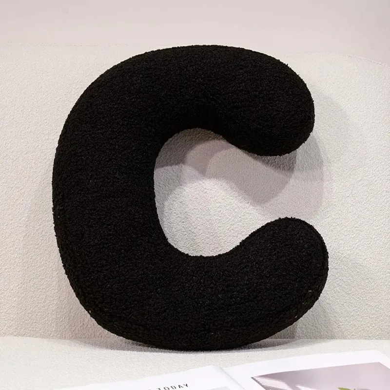 40CM English Letter Throw Pillow Stuff Alphabet Plush Cushion Living Room Sofa Home Decoration Creative Combination pillow — image 10