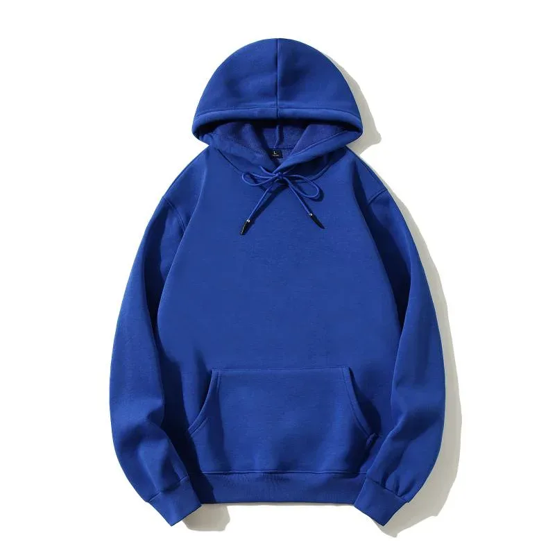 Modischer Druck, hochwertiger Kapuzenpullover, individuelles Logo, persönliche Gruppenmarke, Stickerei für Männer und Frauen, dicker Pullover aus 100 % Baumwolle, Fleece — image 11
