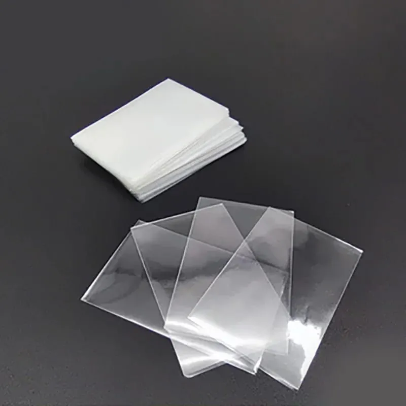 100 pièces/ensemble différentes tailles manchons de cartes transparents jeu de cartes magiques Tarot Poker cartes protecteur manchons de cartes