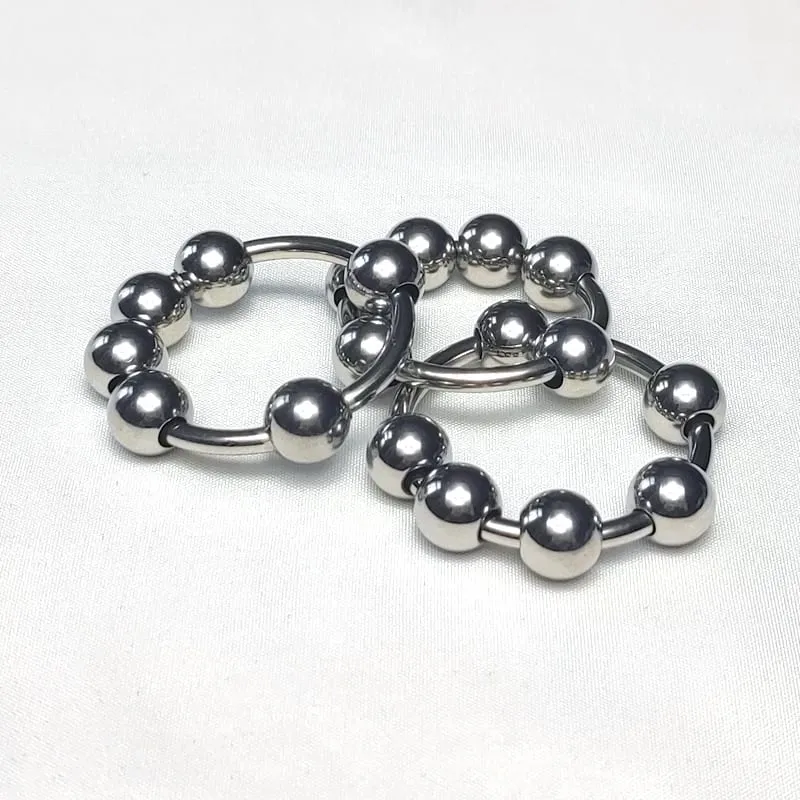 6 Sizes Metal Penis Ring Sex Toys For Men Male Delay Ejaculation Stainless Steel Cock Ring Glans Stimulator Sex Increase Orgasm — image 4
