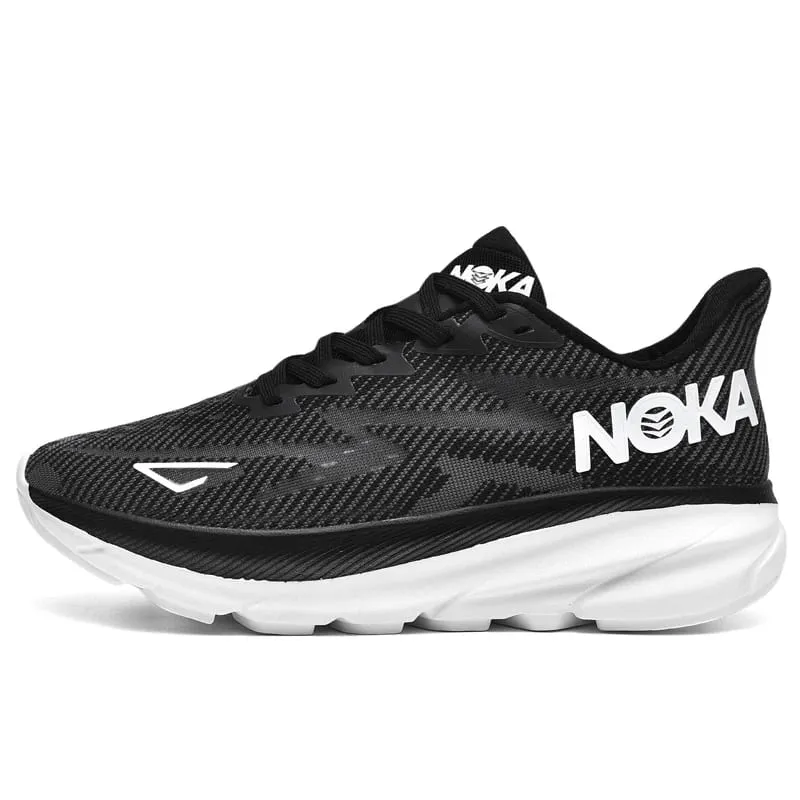 Men's Lightweight Casual Sneakers Breathable Chunky Sole Male Carbon Plate Marathon Sports Running Shoes Athletic Nonskid