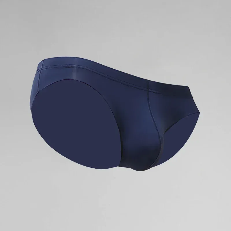 Modal men's underwear. Super - thin ice - silk style for summer. Alluring, breathable men's briefs. Sexy, translucent underpants — image 3