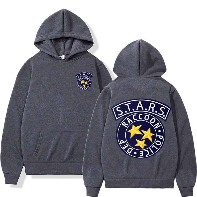 Limited Resident Evil Logo Graphic Hoodies Men's Harajuku Y2k Long Sleeve Sweatshirts Male Fashion Cool Casual Hoodie Streetwear — image 8