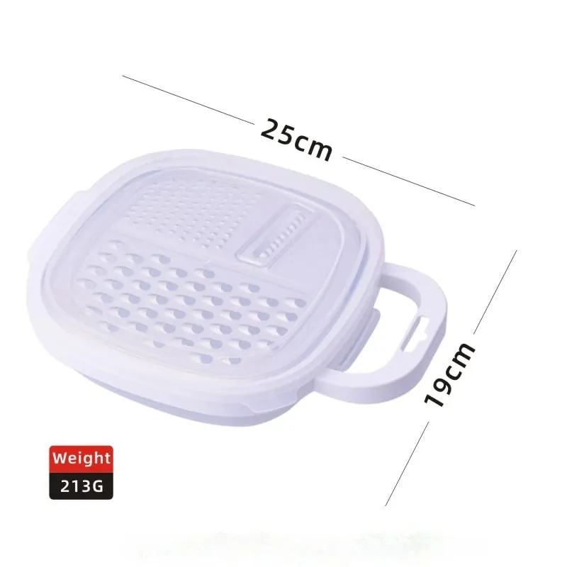 4-in-1 Plastic Manual Vegetable Chopper Slicer Cheese Carrot Shredder Potato Grater French Fry Cutter Kitchen Fruit Accessories — image 6