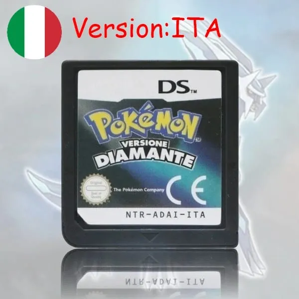 Kartrij Permainan NDS Siri Pokemon Platinum Pearl Diamond HeartGold SoulSilver Versi USA/EUR/FRA/ITA/NOE/AUS/ESP untuk NDS — image 24