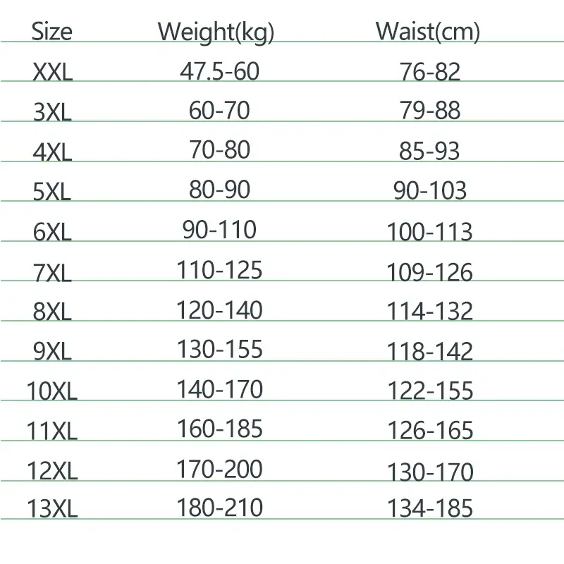 3pcs/lot 13XL Oversize Men Boxers Plus Size Panties Underpants Underwear Man Underpanties 8XL 9XL 10XL Boxershorts Pantie Shorts — image 11