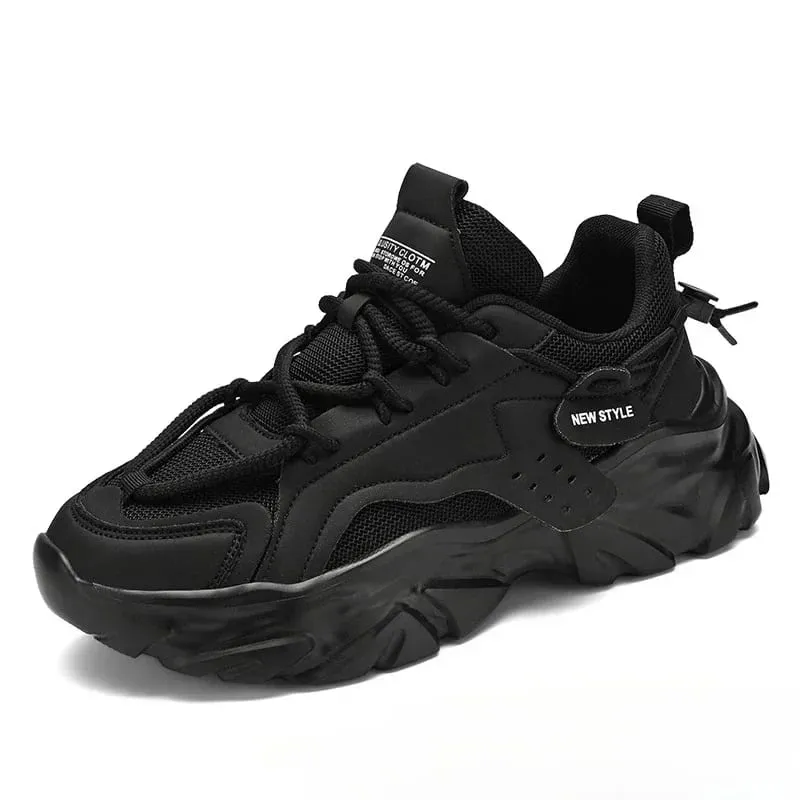 Mens Luxury Platform Sneakers 2026 Fashion Breathable Men Running Shoes Brand Non-slip Sports Shoes for Men Zapatillas De Hombre