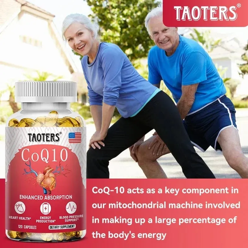 CoQ10 400mg - Συνένζυμο υψηλής απορρόφησης Q-10 Μη ΓΤΟ χωρίς γλουτένη Vegan Συμπλήρωμα Βιταμίνης Αντιοξειδωτική Υποστήριξη