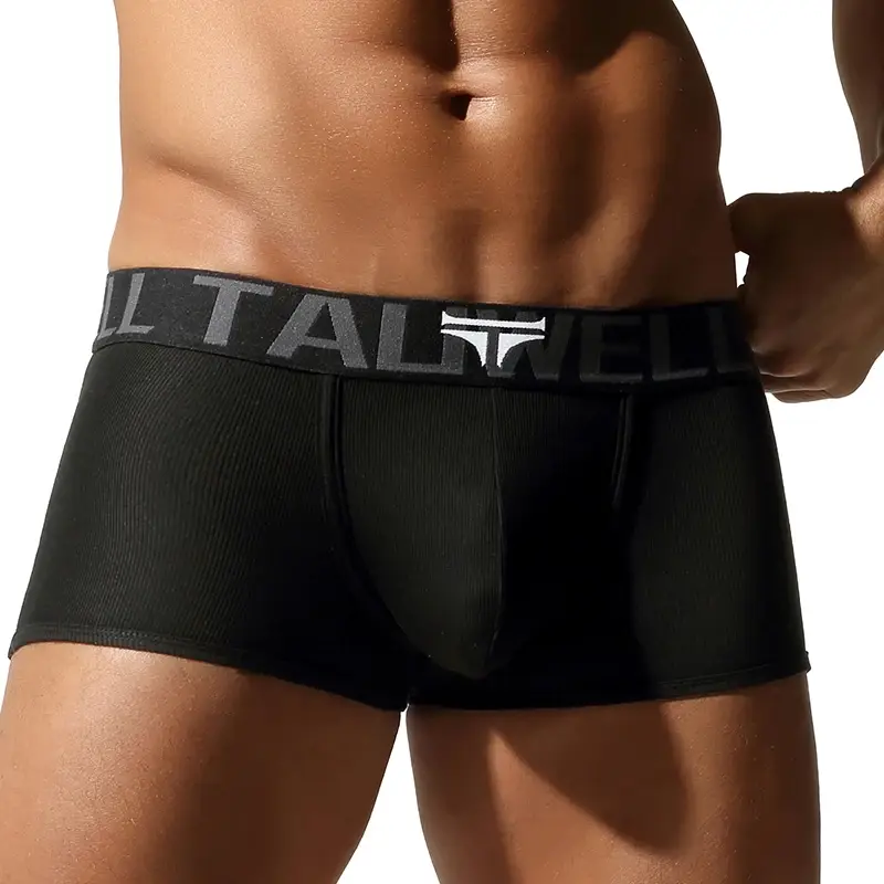 Herrenunterwäsche, hochwertige Boxershorts, einfarbig, hohe Elastizität, schmale Passform, atmungsaktiv — image 17