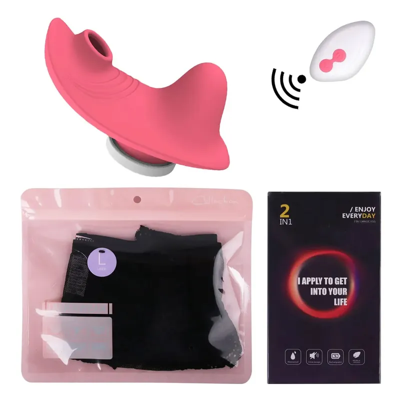 Mini Clitoris Sucker Female Clit Sucking Vibrator For Women Remote Control With Sexy Panties Clitoral Stimulator Adults Sex Toys — image 11