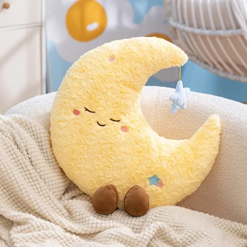 Rainbow Wish Star Moon Plush Pillow Colorful Crown Cloud Soft Toy Pillow Cushion Sofa Home Decoration Throw Pillows — image 7