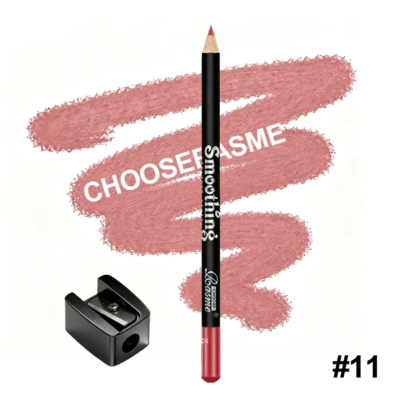 Smoothing Lip Liner Pencil Waterproof Matte Lip Contour Lipstick Long Lasting Makeup Comes With Free Pencil Sharpener — image 4