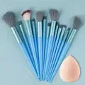 Professiona 13PCS Makeup Brushes Set Foundation Eyeshadow Blush Powder Blending Soft Fluffy Cosmetic Full Set Female Makeup Tool — image 10