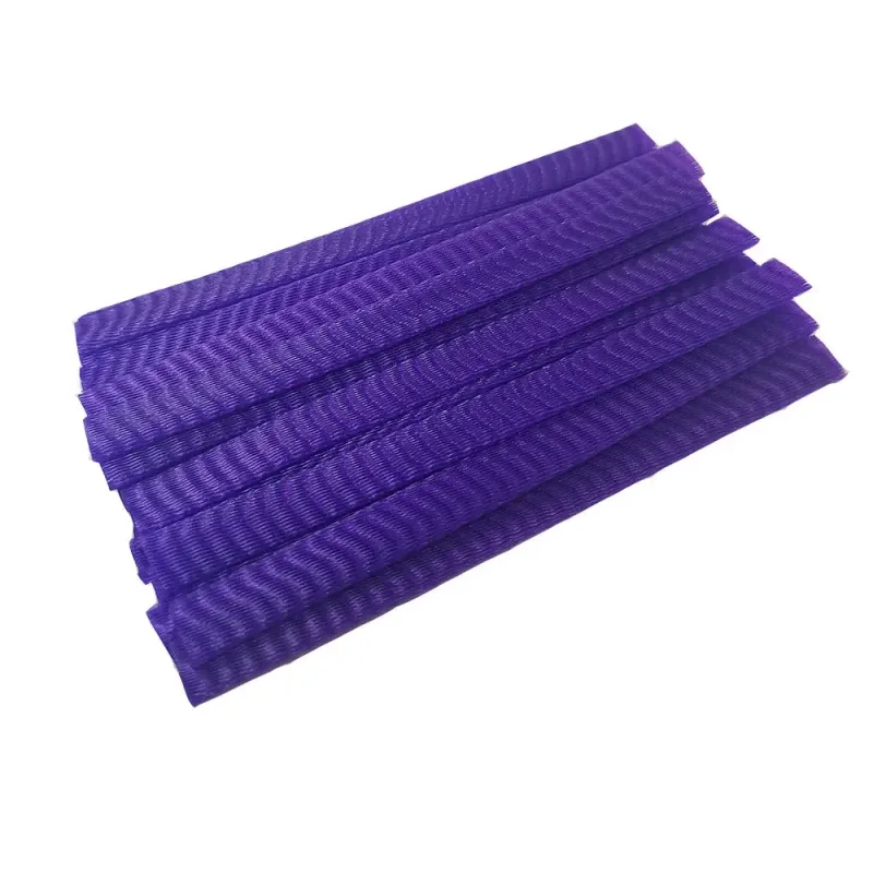 50PCS Makeup Brushes Mesh Protectors Cover Beauty Elastic Mesh Protective Net Makeup Cosmetic Tool Kits Brush Net Pen Cover — image 9