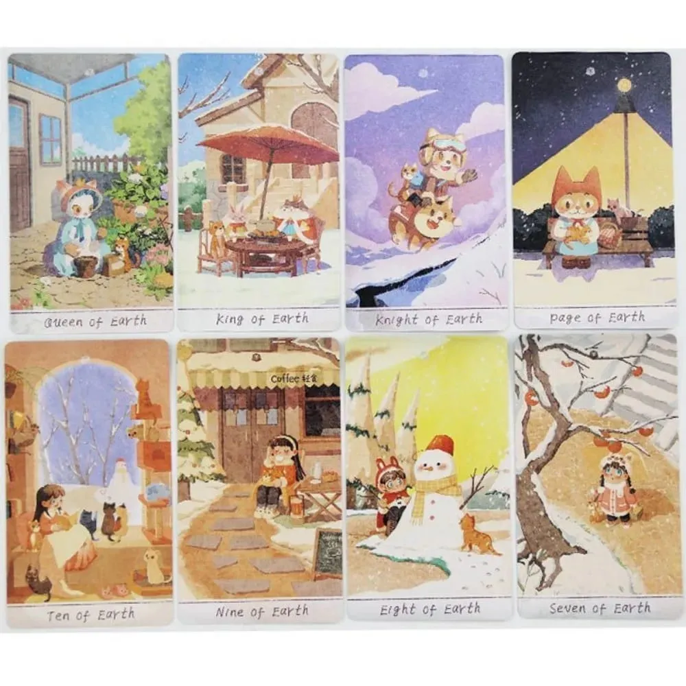and CAISIE Tarot Deck Fortune Telling Game 10.3*6cm 78 Tarot Cards — image 6