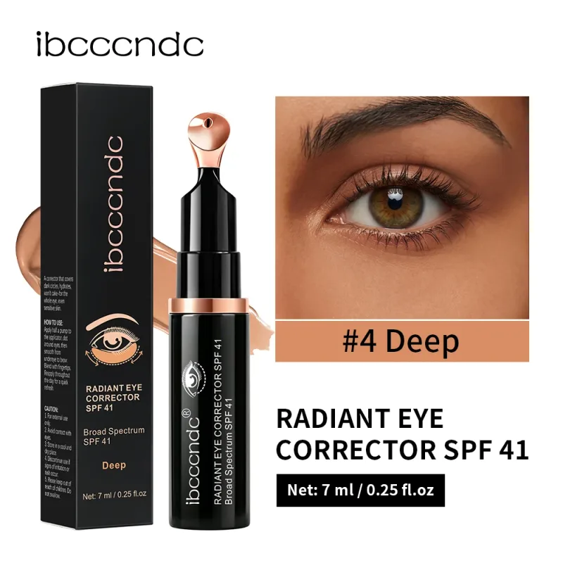 Lakerain Eye Sunscreen Concealer SPF41 Улучшает затемнение под глазами, длительное увлажнение, снимает отечность, крем-корректор для глаз — image 10