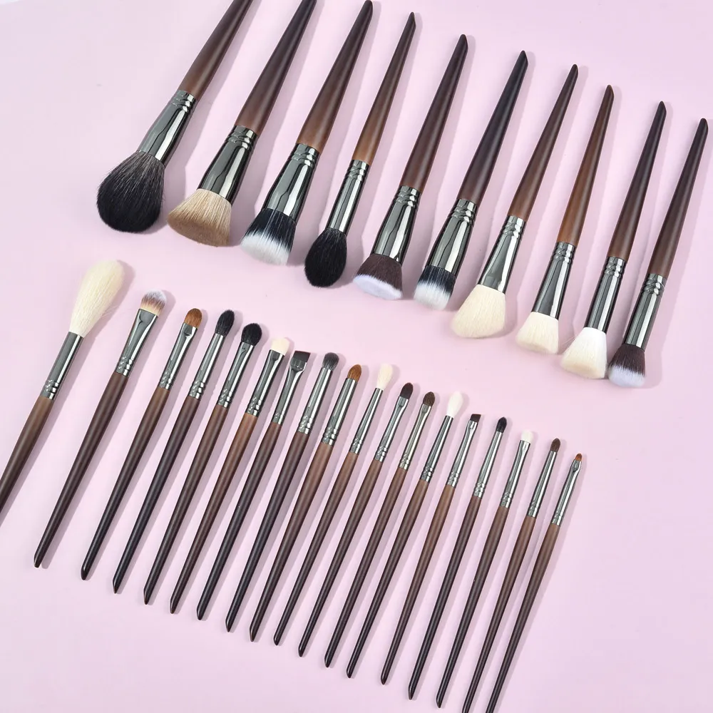 OVW Makeup Brushes Set Beauty Puff Sponge Egg Powder Kabuki Blush Concealer Eye Shadow Makeup Brush Kit — image 1