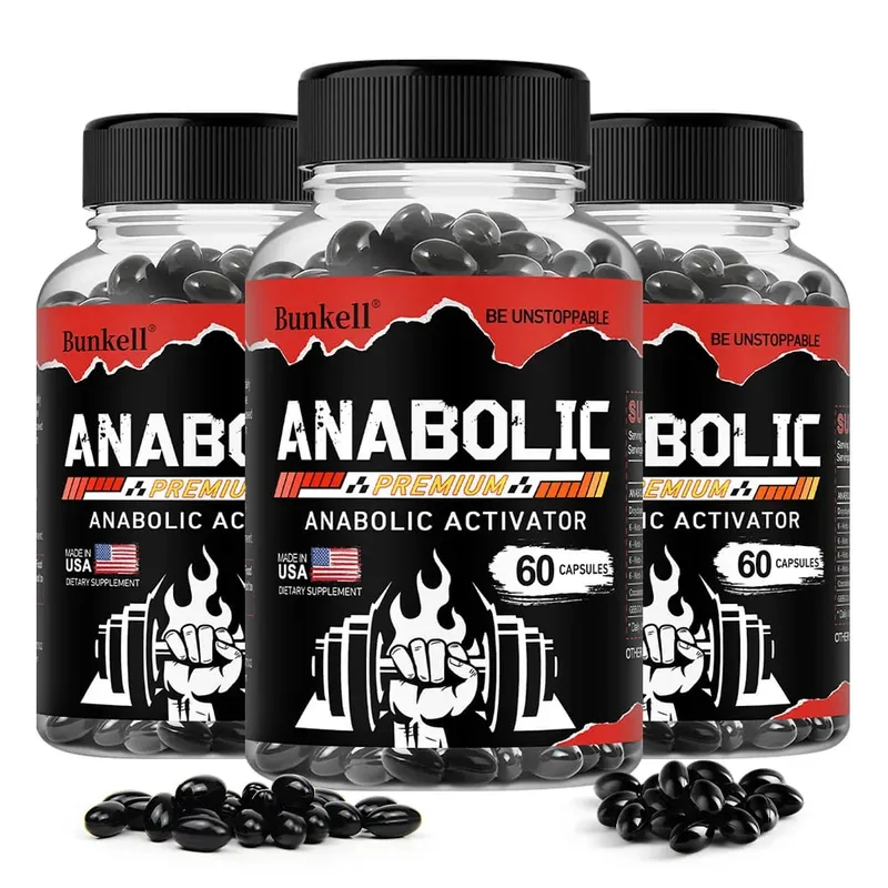 Men’s Muscle Builder Capsules Lean Muscle Growth Strength Endurance Recovery Metabolism & Abs Support 30/60/120 Κάψουλες — image 10