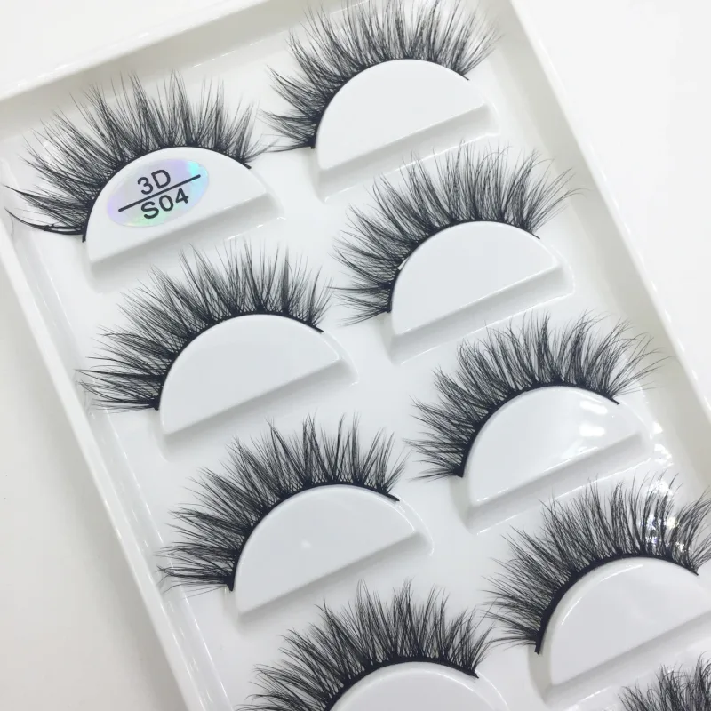 30 Style 5 Pairs Natural Eye Lashes Mink Lashes Handmade Fluffy Lashes 3D False Eyelashes Makeup Faux Cils Maquiagem Cilios — image 39