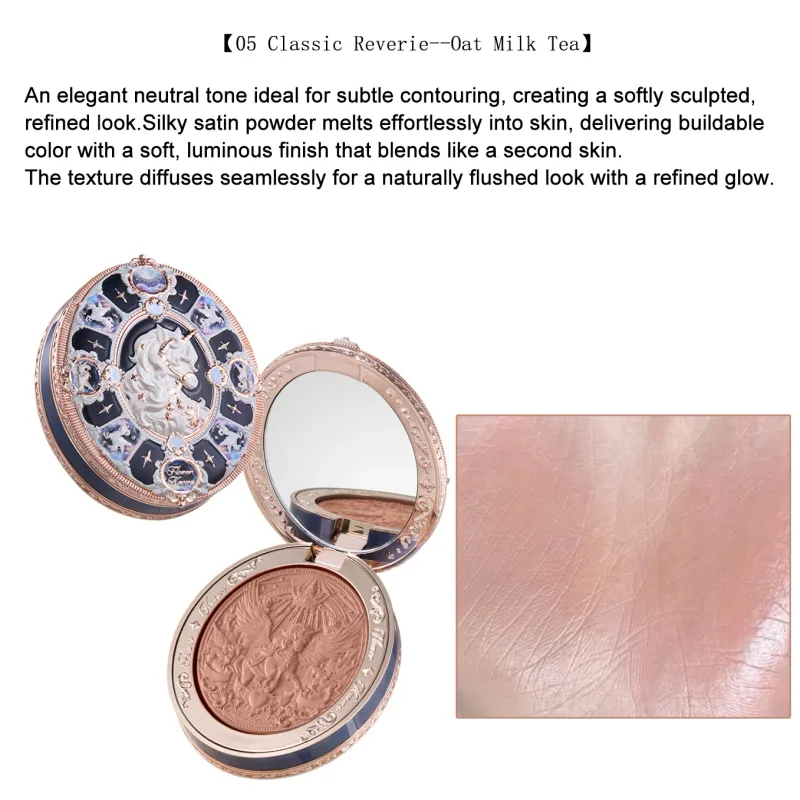 Flower Knows Knight Unicorn Makeup Set Eyeshadow Blush Lipstick Loose Powder Long Lasting Fantasy Princess Beauty Kit Cosmetics — image 8