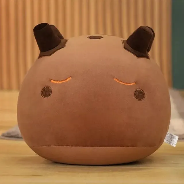 10cm Anime Project Genshin Impact Slime Pillow Doll Women Men Kawaii Cartoon Cosplay Plush Toys Accessories — image 20