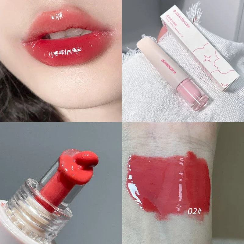 Crystal Jelly Lip Gloss Mirror Water Liquid Lipstick Moisturizing Long Lasting Sexy Lip Plumper Lip Tint Makeup Korean Cosmetics — image 10