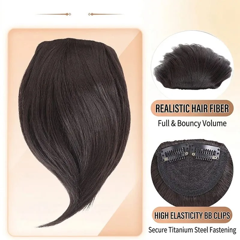 Synthetischer High-Crown-Haaraufsatz für Damen mit unsichtbarem Clip-In-Design. Natürlich aussehendes Volumen – für schütteres Haar — image 4