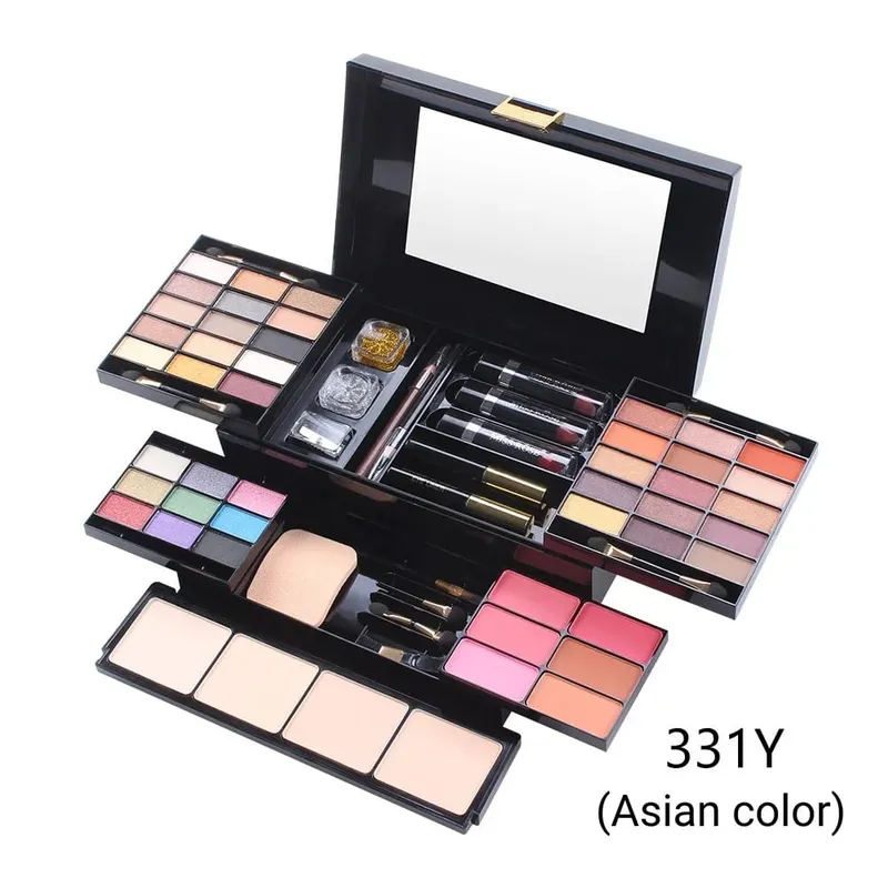 56Pcs Makeup Starter Kit Professional Makeup Set With Makeup Case Holiday Beauty Gift Set Starter Cosmetics Full Kits For Women — image 10