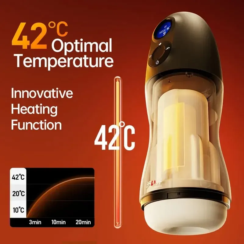 DRY WELL Automatic Sucking Stimulator Male Masturbation Device Electric Suction Adult Sex Toy Adult Goods for Men Masturbators