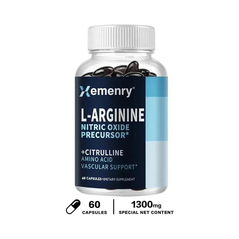 L-Arginine - Nitric Oxide Supplements - Boost Endurance & Strength Promote Muscle Growth Improve Performance — image 8