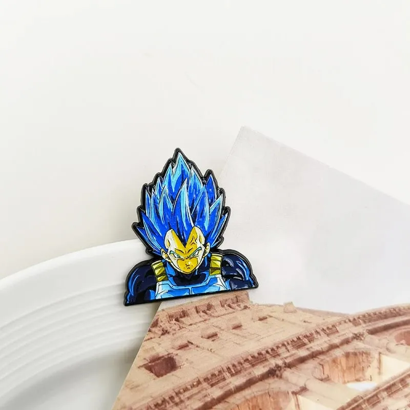 Dragon Ball Manga Pin Anime Lapel Pins Backpacks Cute Things Vegeta Goku Brooches Badges on Backpack Brooch for Clothes Jewelry — image 11