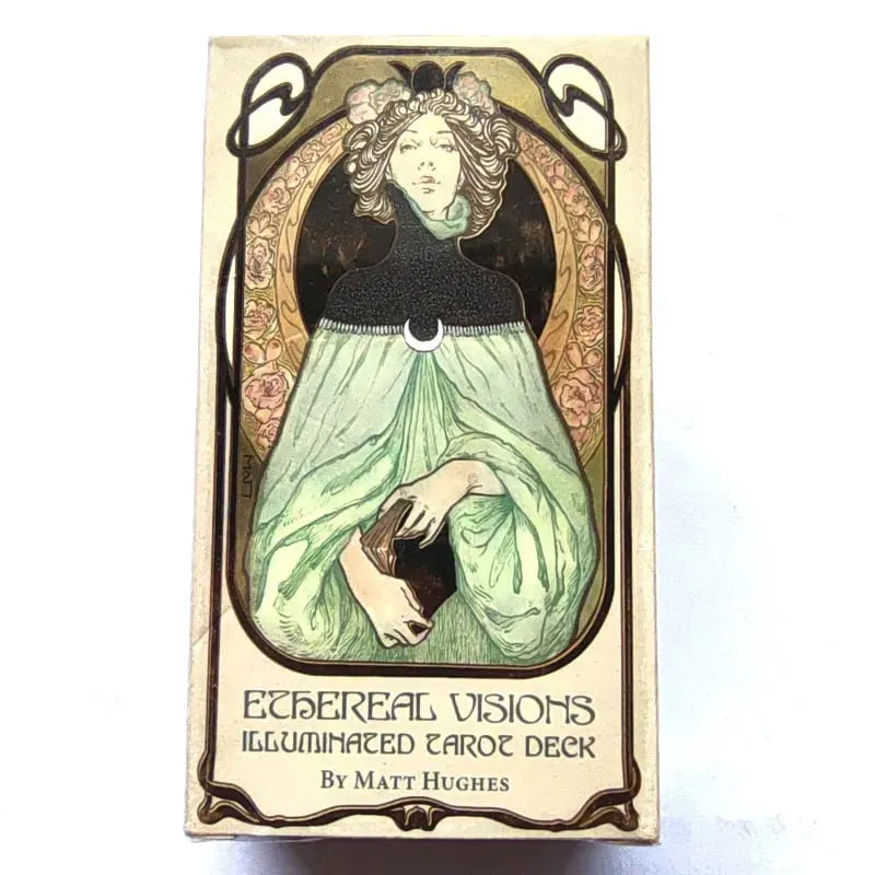 Ethereal Visions Tarot Cards A 80 Deck mysterious divination tarot Deck for women girls cards game board games