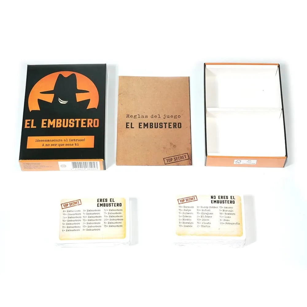 El Embustero Spanish Fun Party Card Game Strategy Bluffing & Creative Word‑Association Game for Friends to Unmask the Impostor — image 6